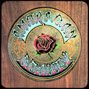 The Grateful Dead - American Beauty Album Cover [Metaalprint]