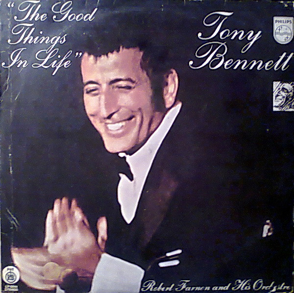 Tony Bennett - The Good Things In Life Album Cover [Metaalprint]