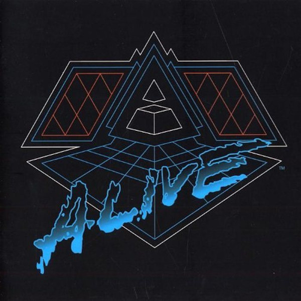 Daft Punk - Alive 2007 Album Cover [Metaalprint]