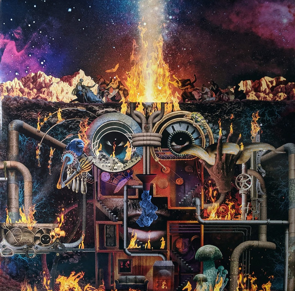 Flying Lotus - Flamagra Album Cover [Metaalprint]