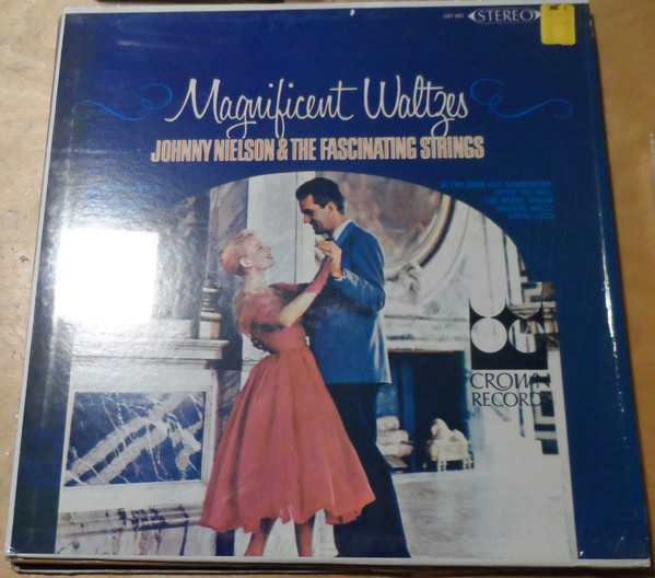 Johnny Nielson, The Fascinating Strings - Magnificent Waltzes Album Cover [Metaalprint]