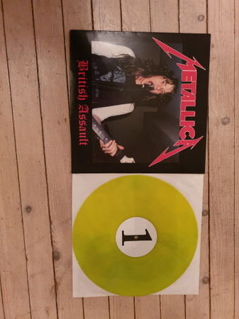 Metallica - British Assault Album Cover [Metaalprint]