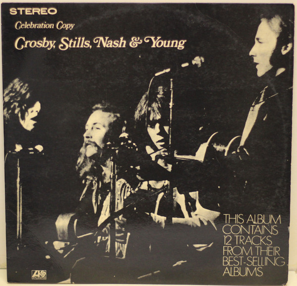 Crosby, Stills, Nash & Young - Crosby, Stills, Nash & Young Month Celebration Copy Album Cover [Metaalprint]
