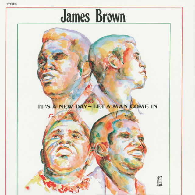 James Brown - It's A Man's Man's Man's World Album Cover [Metaalprint]