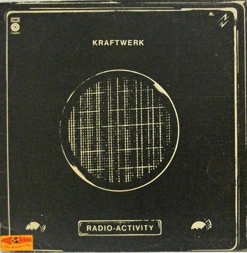Kraftwerk - Radio-Activity Album Cover [Metaalprint]