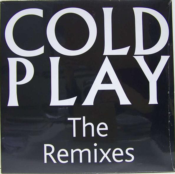 Coldplay - The Remixes Album Cover [Metaalprint]