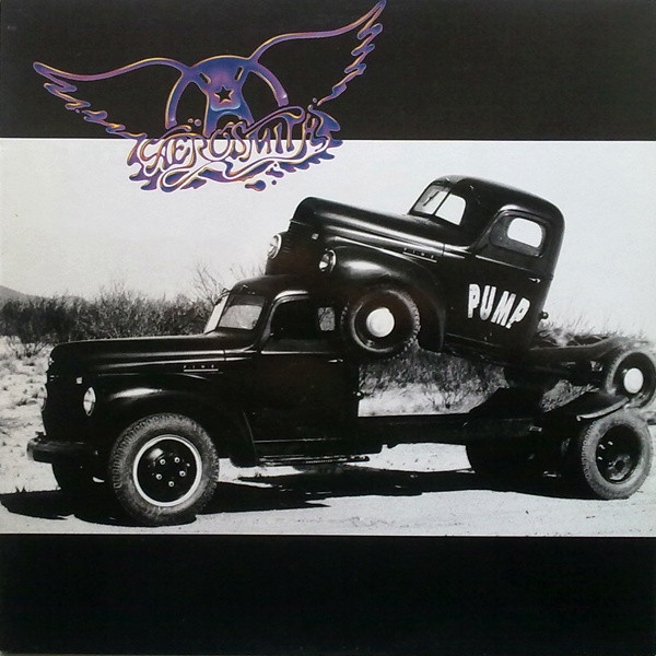Aerosmith - Pump Album Cover [Metaalprint]