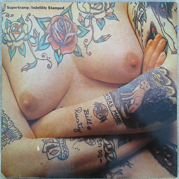 Supertramp - Indelibly Stamped Album Cover [Metaalprint]