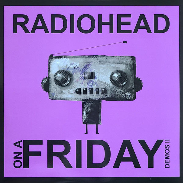 Radiohead - On A Friday Demos II Album Cover [Metaalprint]