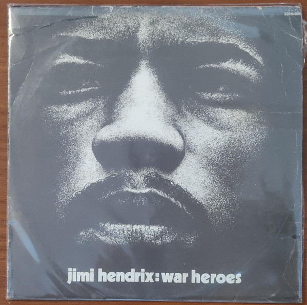 Jimi Hendrix - War Heroes Album Cover [Metaalprint]