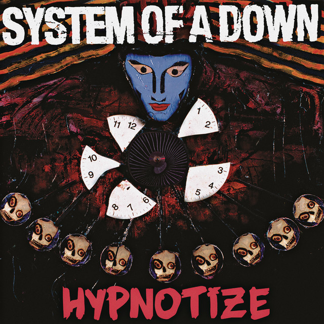 System Of A Down - Hypnotize Album Cover [Metaalprint]