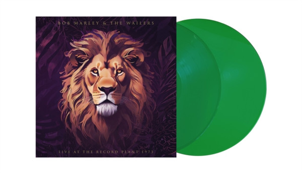 Bob Marley & The Wailers - Live At The Record Plant 1973 Album Cover [Metaalprint]