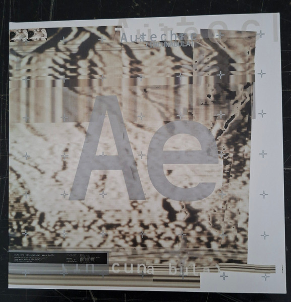 Autechre - Incunabula Album Cover [Metaalprint]
