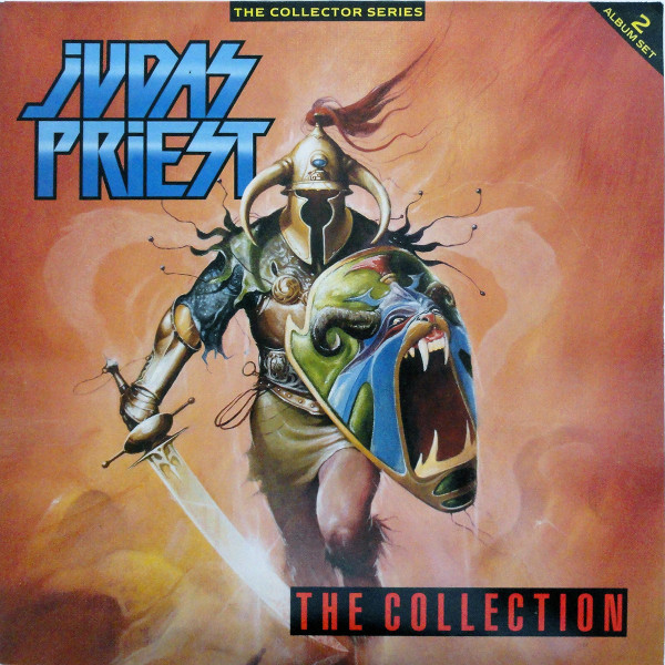 Judas Priest - The Collection Album Cover [Metaalprint]