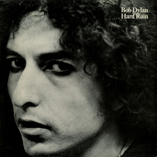 Bob Dylan - Hard Rain Album Cover [Metaalprint]