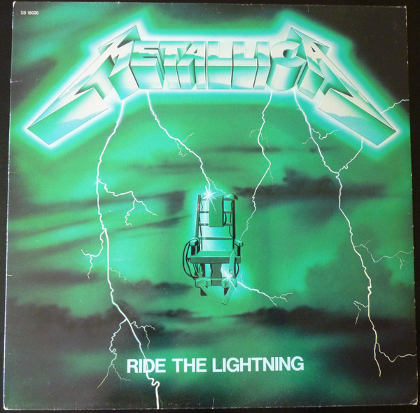 Metallica - Ride The Lightning Album Cover [Metaalprint]
