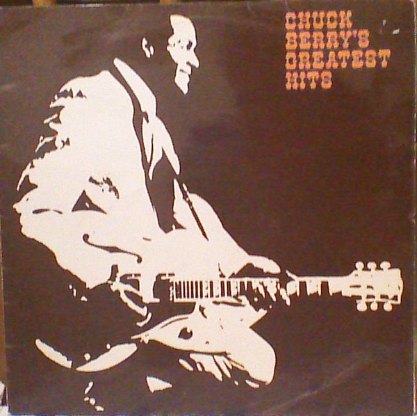 Chuck Berry - Chuck Berry's Greatest Hits Album Cover [Metaalprint]
