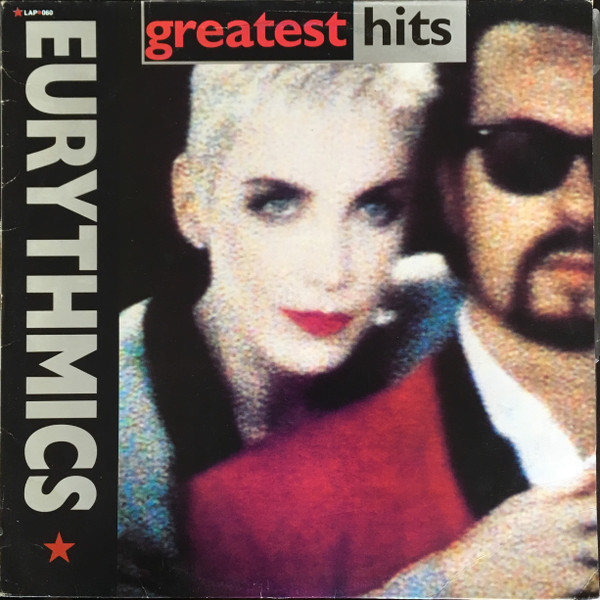 Eurythmics - Greatest Hits Album Cover [Metaalprint]
