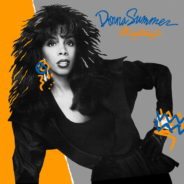 Donna Summer - All Systems Go Album Cover [Metaalprint]