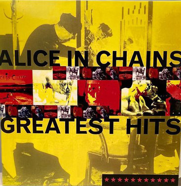 Alice In Chains - Greatest Hits Album Cover [Metaalprint]