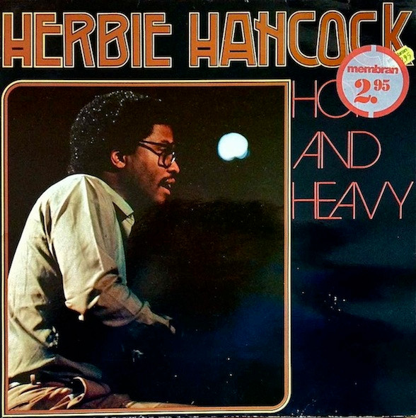 Herbie Hancock - Hot And Heavy Album Cover [Metaalprint]