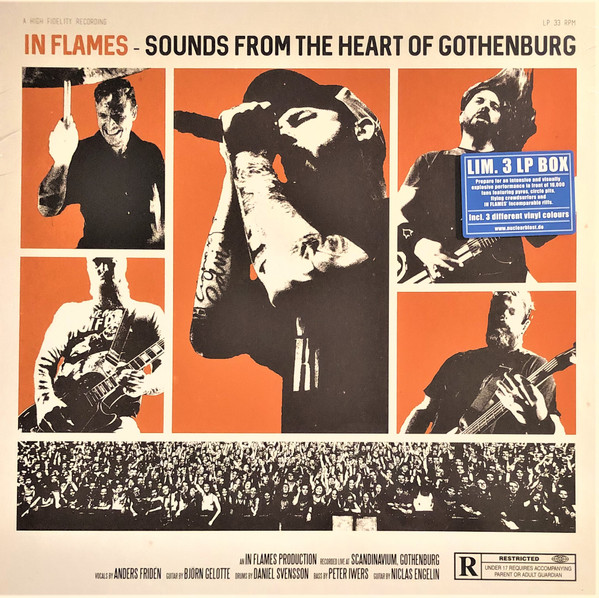 In Flames - Sounds From The Heart Of Gothenburg Album Cover [Metaalprint]