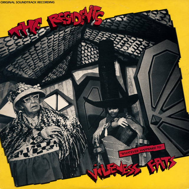 The Residents - Whatever Happened To Vileness Fats? Album Cover [Metaalprint]