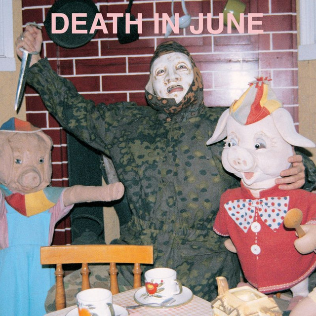 Death In June - All Pigs Must Die Album Cover [Metaalprint]