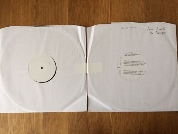 Amon Amarth - The Avenger Album Cover [Metaalprint]