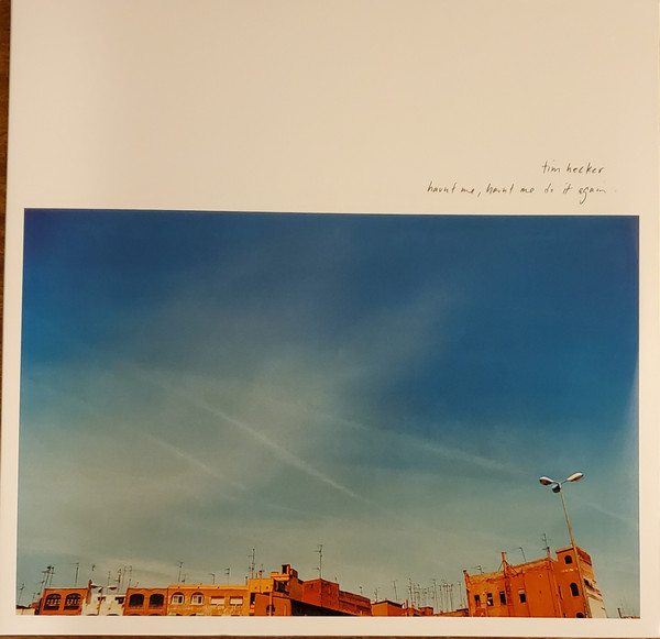 Tim Hecker - Haunt Me Haunt Me Do It Again Album Cover [Metaalprint]