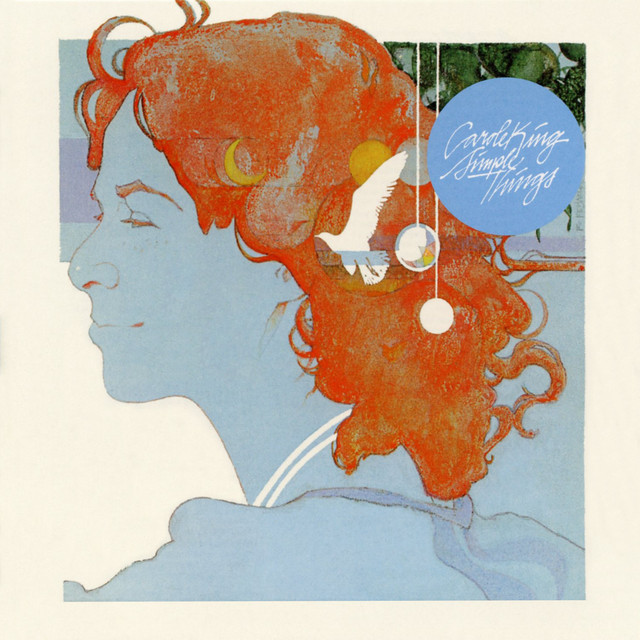 Carole King - Simple Things Album Cover [Metaalprint]