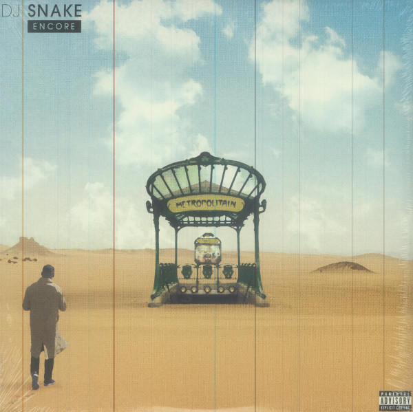 DJ Snake - Encore Album Cover [Metaalprint]