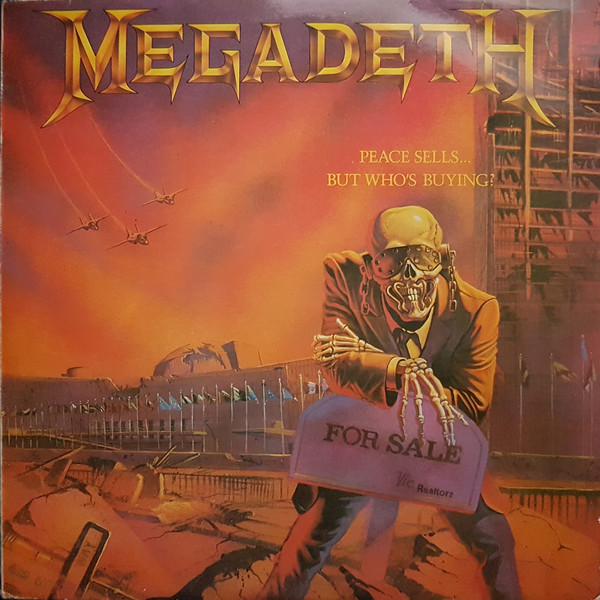 Megadeth - Peace Sells... But Who's Buying? Album Cover [Metaalprint]