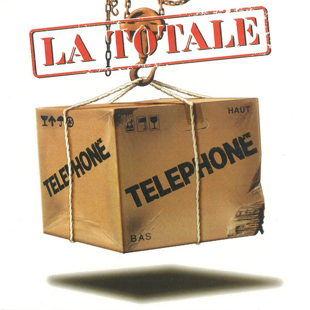 Téléphone - Crache Ton Venin Album Cover [Metaalprint]