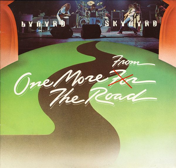 Lynyrd Skynyrd - One More From The Road Album Cover [Metaalprint]