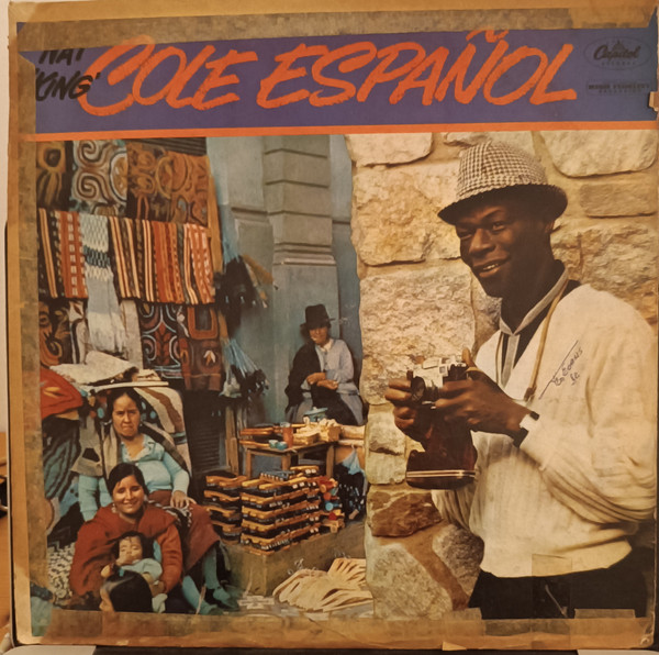 Nat King Cole - Cole Español Album Cover [Metaalprint]