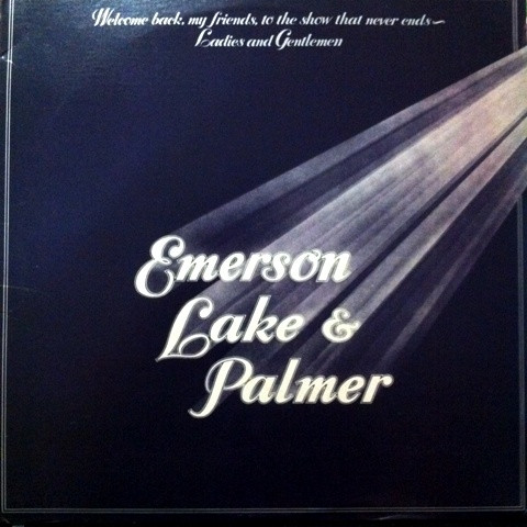 Emerson, Lake & Palmer - Ladies And Gentlemen  Emerson Lake & Palmer Album Cover [Metaalprint]