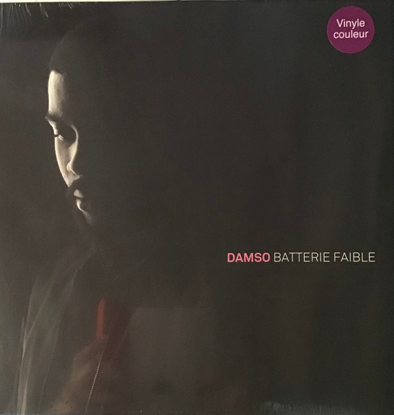 Damso - Batterie Faible Album Cover [Metaalprint]