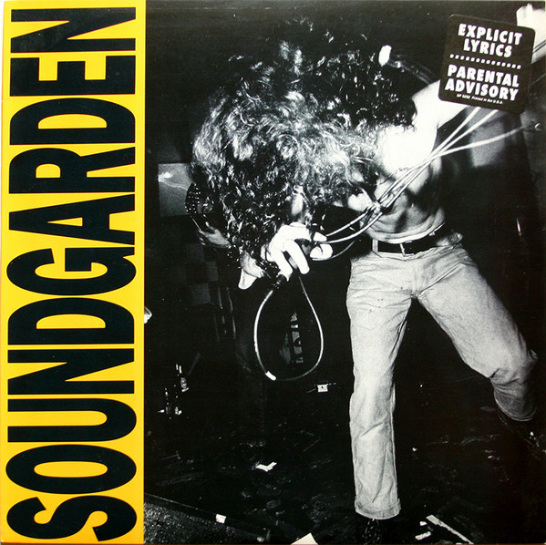 Soundgarden - Louder Than Love Album Cover [Metaalprint]