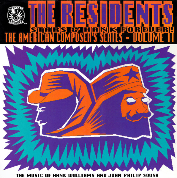 The Residents - Volume II) Album Cover [Metaalprint]
