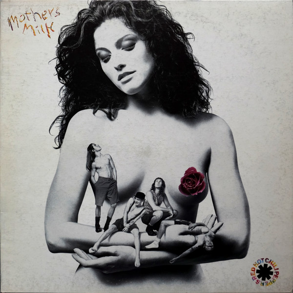 Red Hot Chili Peppers - Mother's Milk Album Cover [Metaalprint]