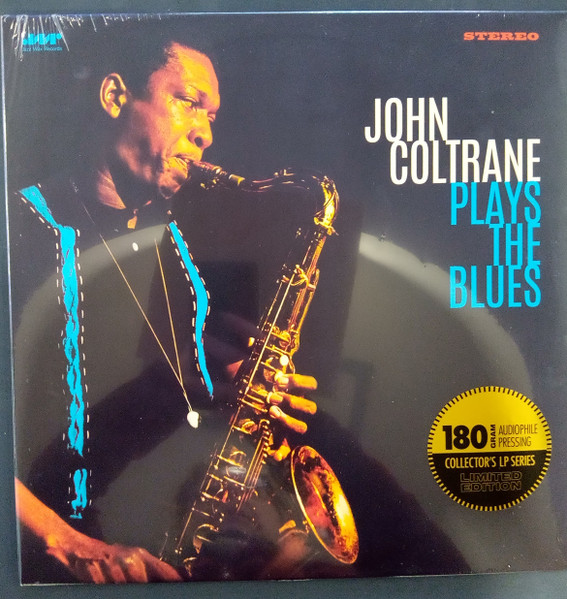 John Coltrane - Coltrane Plays The Blues Album Cover [Metaalprint]
