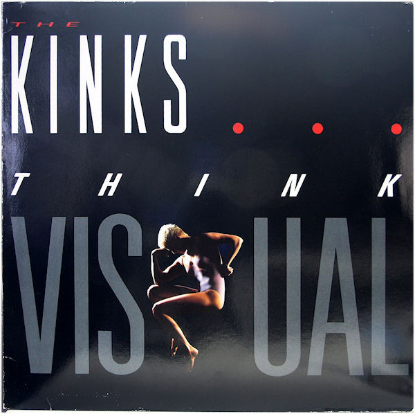 The Kinks - Think Visual Album Cover [Metaalprint]