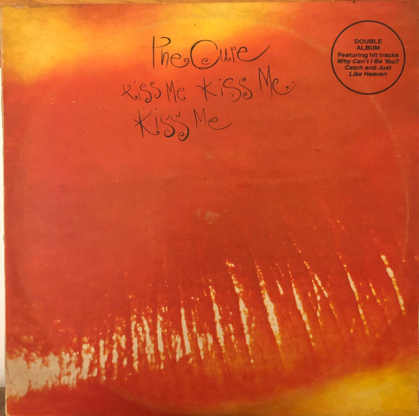 The Cure - Kiss Me Kiss Me Kiss Me Album Cover [Metaalprint]