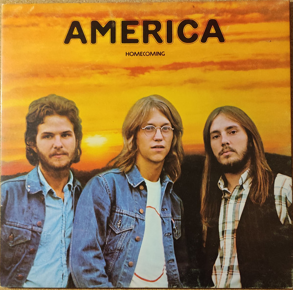 America (2) - Homecoming Album Cover [Metaalprint]