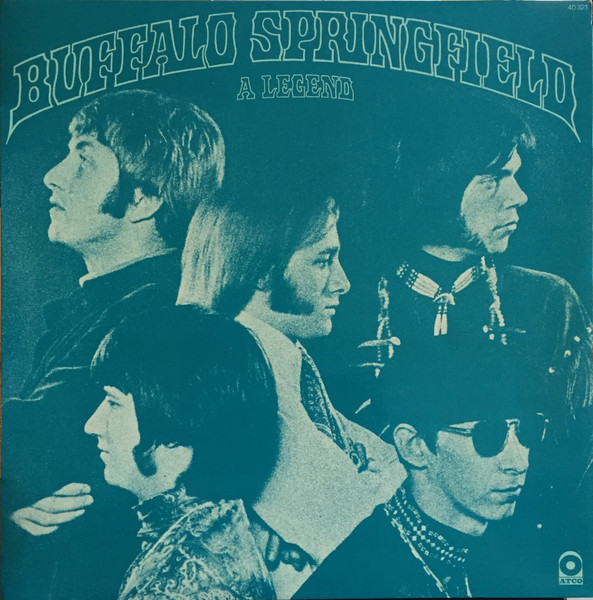 Buffalo Springfield - The Buffalo Springfield Legend Vol. 1 Album Cover [Metaalprint]