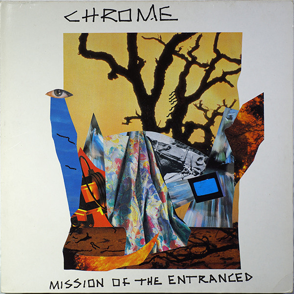 Chrome (8) - Mission Of The Entranced Album Cover [Metaalprint]