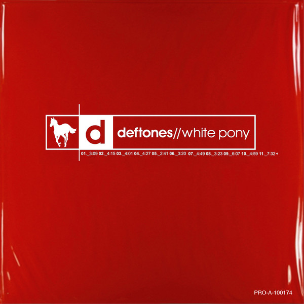 Deftones - White Pony Album Cover [Metaalprint]