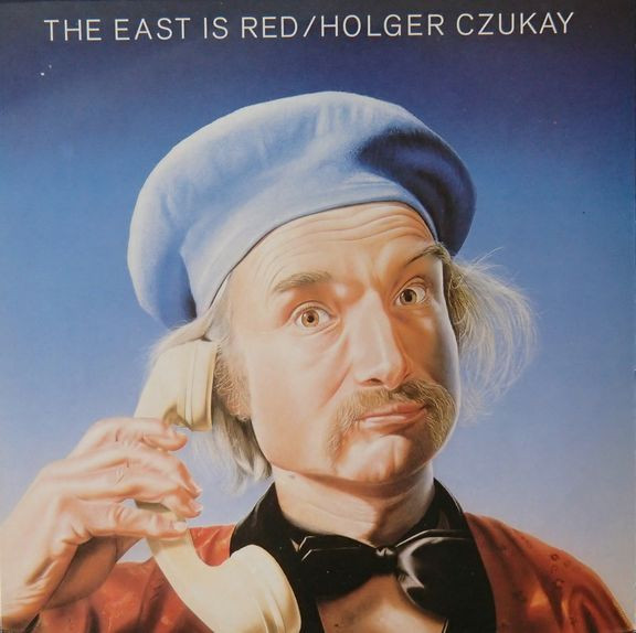 Holger Czukay - The East Is Red Album Cover [Metaalprint]
