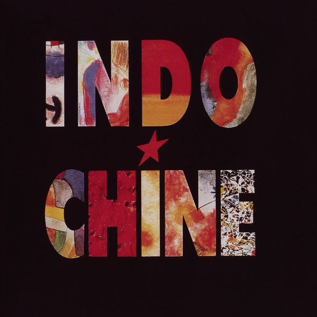 Indochine - Le Baiser  Album Cover [Metaalprint]
